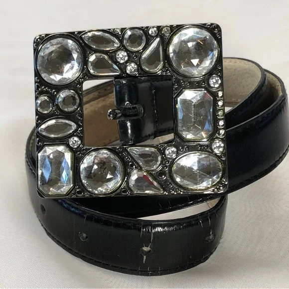 Unbranded | Accessories | Women Belt Black Smooth Leather  display picture 1